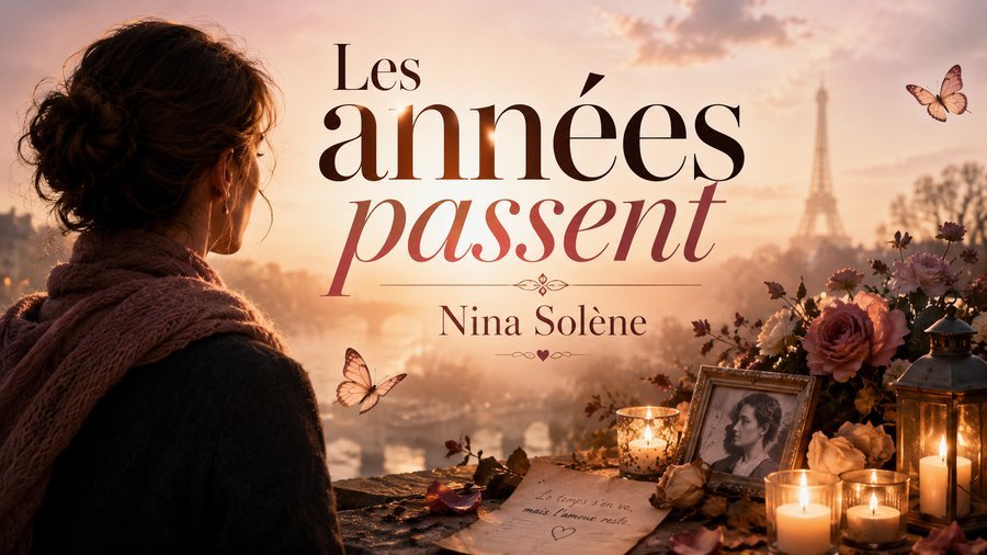 Pochette de la chanson Les années passent, par Nina Solène